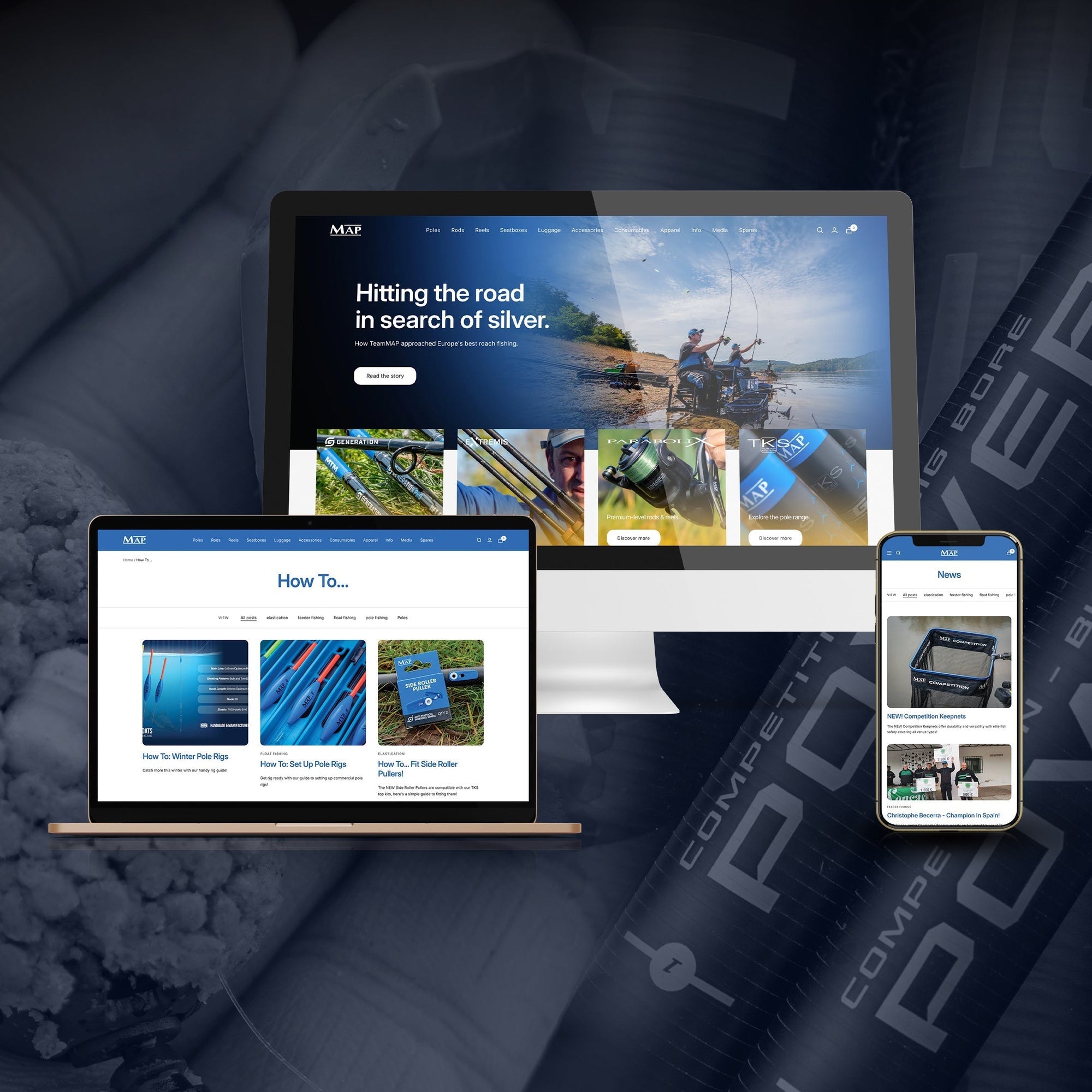 Welcome to the new website! MAP Fishing