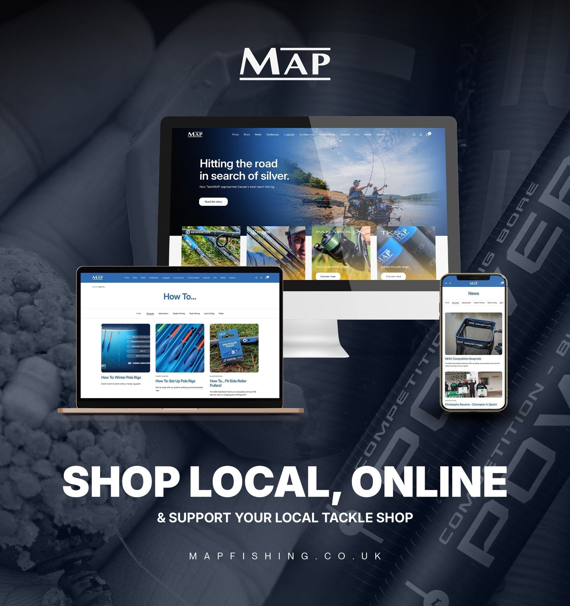 Click & Collect Now Available MAP Fishing