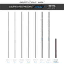 TKS 301 3G Series Reinforced Mini Ext  Pole Section  MAP Fishing