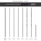 TKS 401 3G Series Number 3 Section  Pole Section  MAP Fishing
