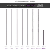 TKS 401 3G Series Reinforced Mini Ext  Pole Section  MAP Fishing