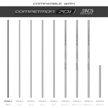 TKS 701 3G Series Number 3 Section  Pole Section  MAP Fishing