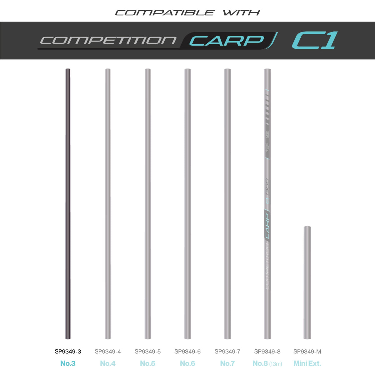TKS Carp 1 Number 3 Section  Pole Section  MAP Fishing