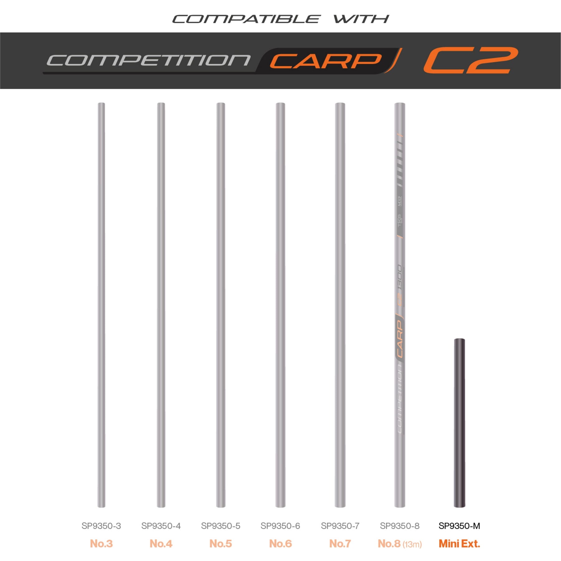 Tks Carp 2 Number Reinforced Mini Ext