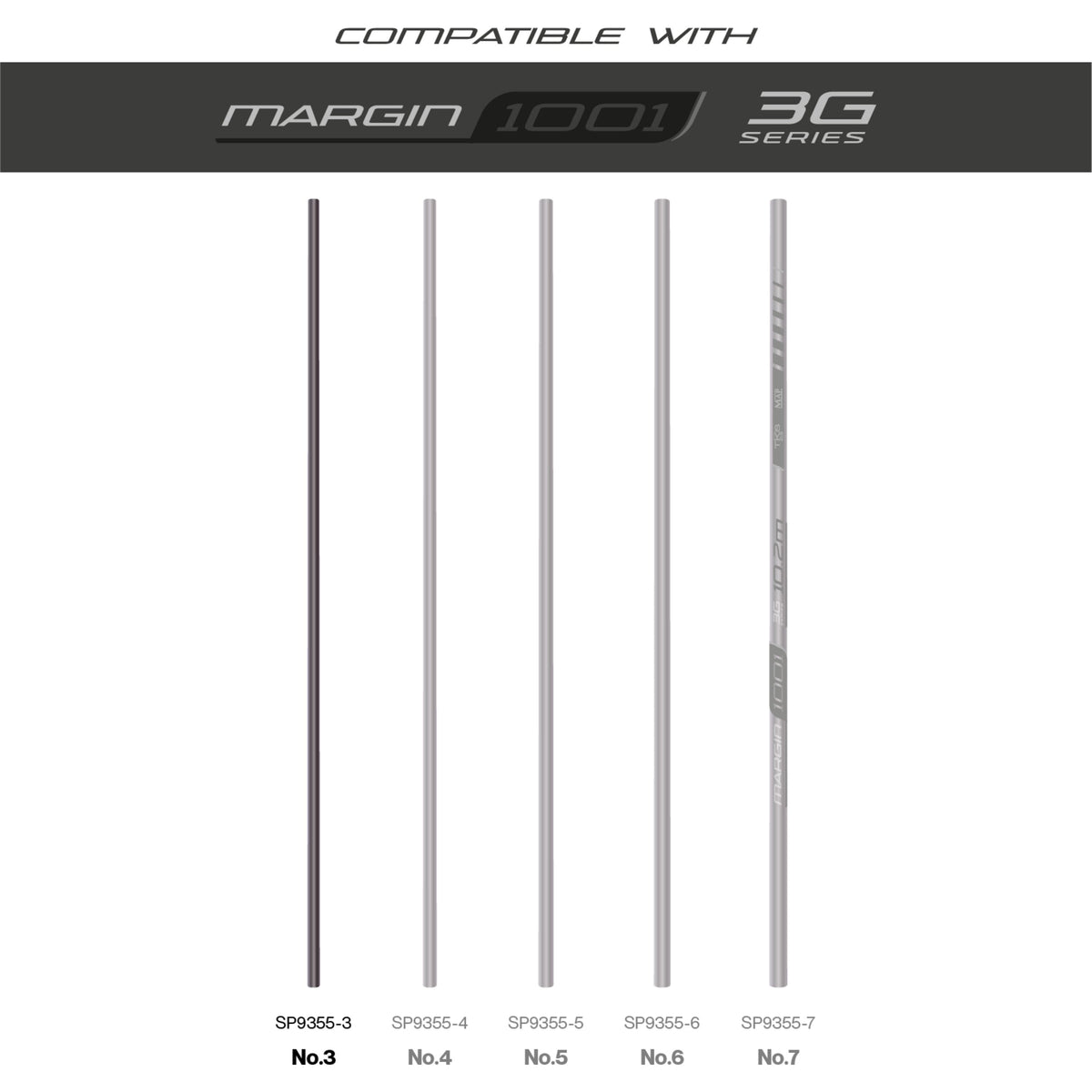 TKS 1001 Margin Number 3 Section  Pole Section  MAP Fishing
