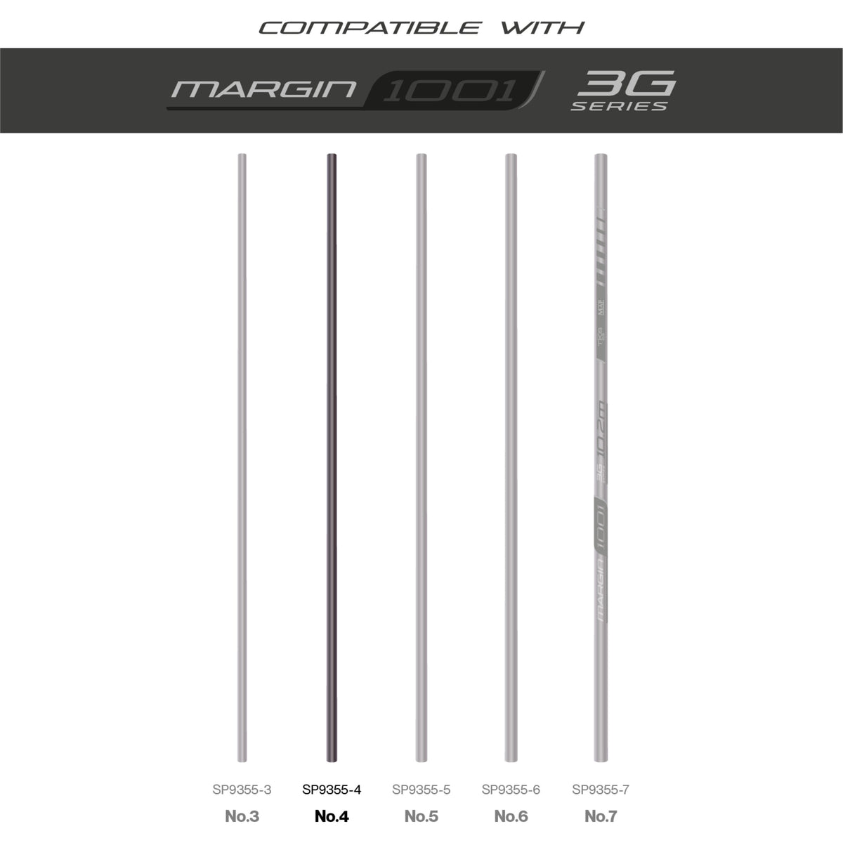 TKS 1001 Margin Number 4 Section  Pole Section  MAP Fishing