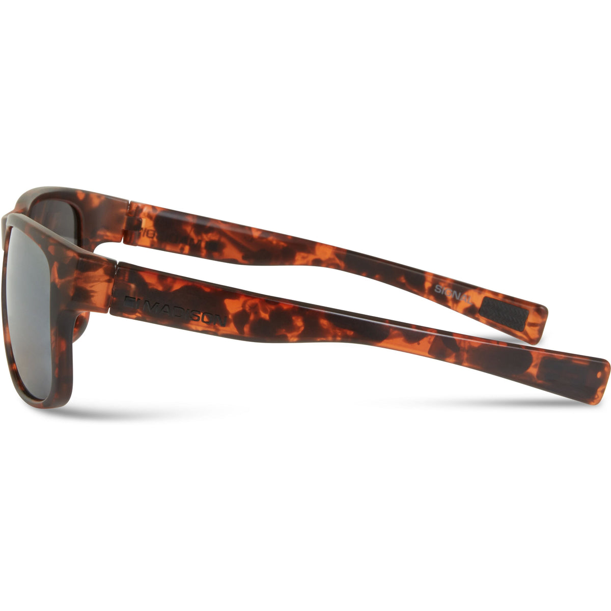 Signal Dark Tortoise Sunglasses-3 Polarised Lens Pac-Silver Mirror/Bronze/Yellow    MAP Fishing