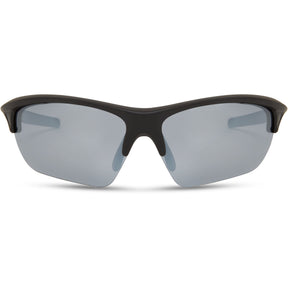 Mission Matt Black Sunglasses- 3 Polarised Lens Pack-Silver Mirror/Bronze/Yellow  Sunglasses  MAP Fishing
