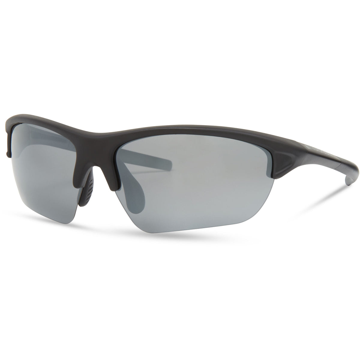 Mission Matt Black Sunglasses- 3 Polarised Lens Pack-Silver Mirror/Bronze/Yellow    MAP Fishing