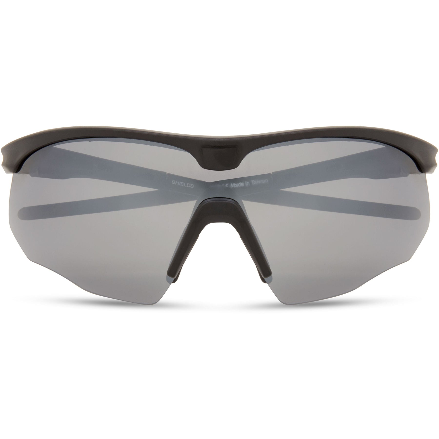 Shields Matt Black Sunglasses- 3 Polarised Lens Pack-Silver Mirror/Bronze/Yellow  Sunglasses  MAP Fishing