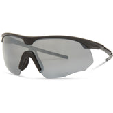 Shields Matt Black Sunglasses- 3 Polarised Lens Pack-Silver Mirror/Bronze/Yellow  Sunglasses  MAP Fishing