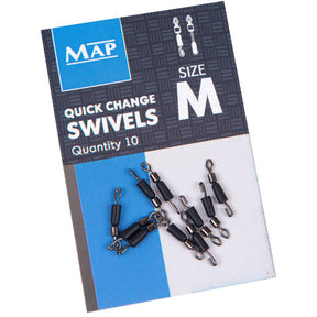 Quick Change Swivel  Swivels & Links  MAP Fishing