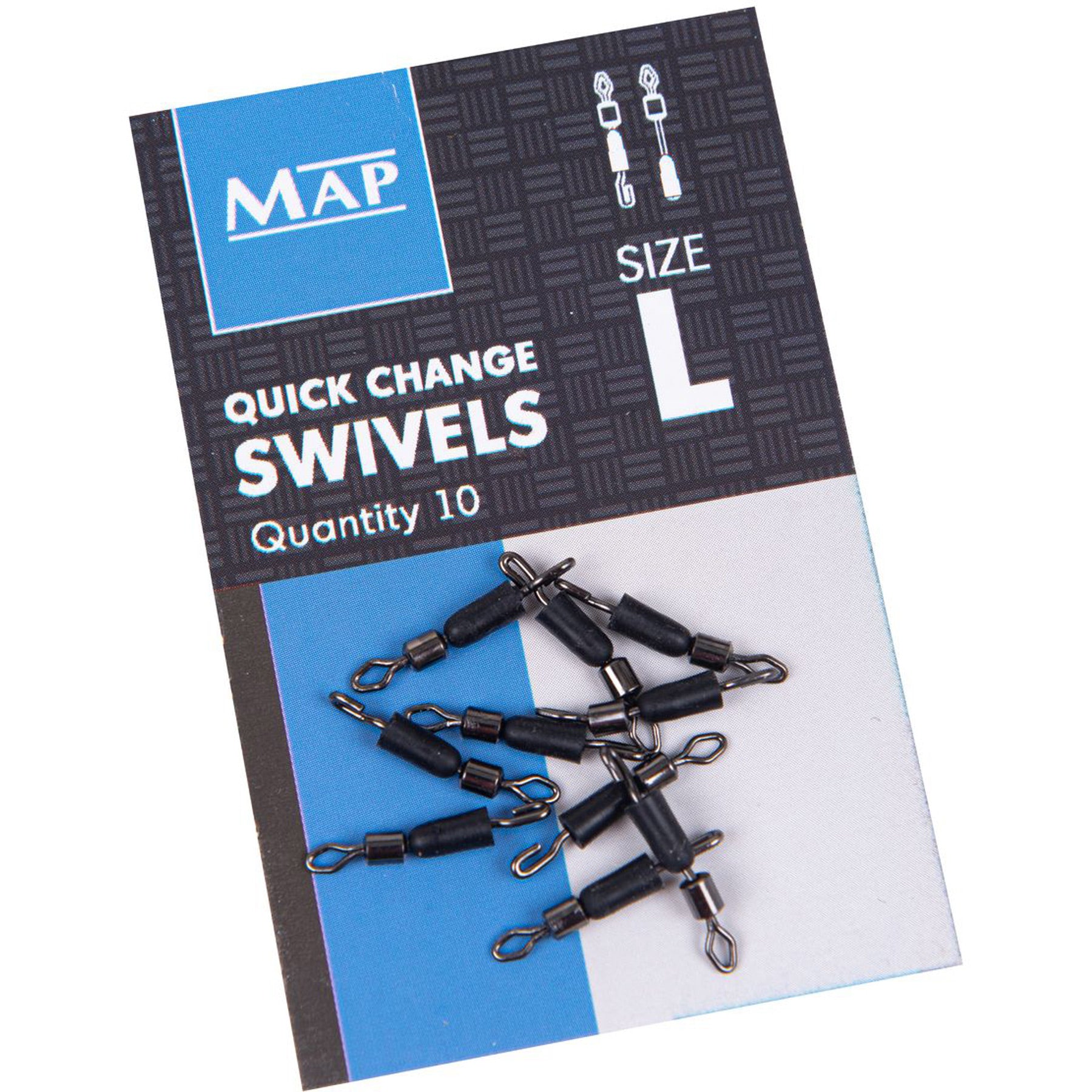 Quick Change Swivel  Swivels & Links  MAP Fishing