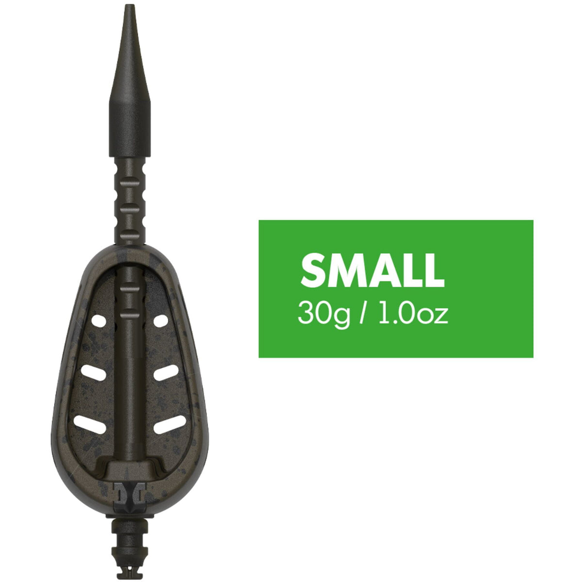 Embed Small Feeder 30g Inline Pack of 5 Feeders  Feeder  MAP Fishing