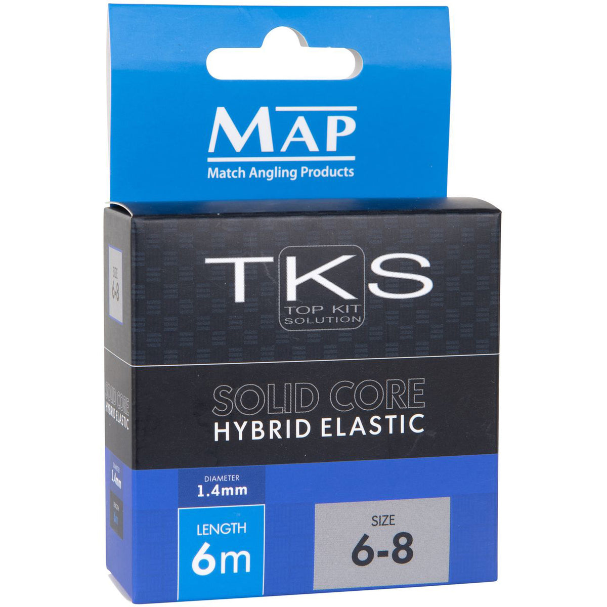 TKS 6-8 Hybrid Pole Elastic 1.4mm 6m  Elastic  MAP Fishing