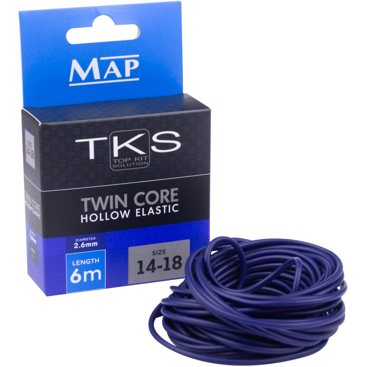 TKS 14-18 Twin Core Hollow Elastic 6m  Elastic  MAP Fishing