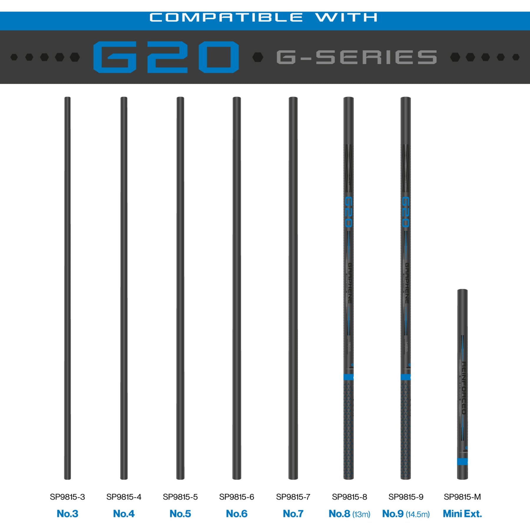 TKS G20 Number 6 Section  Rod Section  MAP Fishing